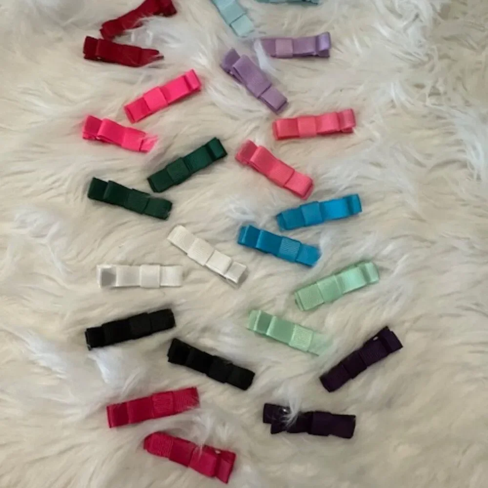 Bundle (24) 12 pairs of Tuxedo Bows   B8158  Handmade NWT Boutique